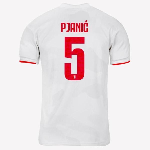Camiseta Juventus NO.5 Pjanic Segunda equipo 2019-20 Gris Blanco